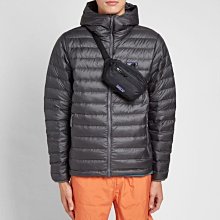 南◇現 Patagonia Ultralight Hole Mini Hip 黑色 側背包 腰包 超輕可收納 防潑水