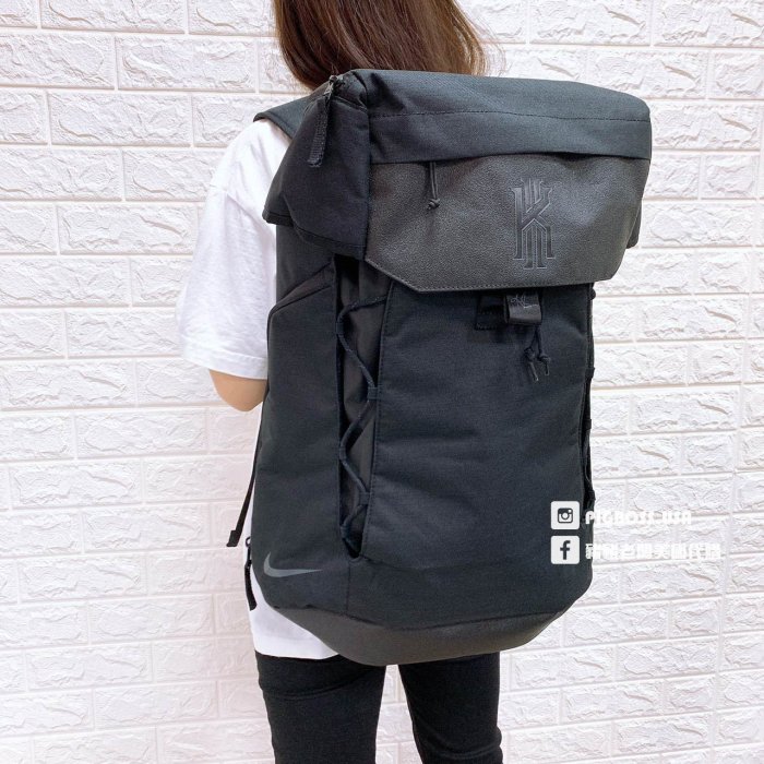 【豬豬老闆】NIKE KYRIE ELITE BACKPACK 黑色 厄文 大容量 雙肩 後背包 BA5788-010