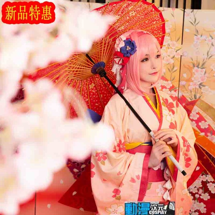 [動漫次元]新款公主連結 新春新年草野優衣cosplay和服服裝女ue春田cos服套裝COSTJ.487