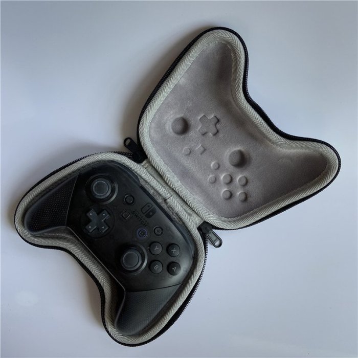 現貨 適用任天堂Nintendo Switch Pro游戲機手柄收納保護硬殼包袋套盒正品促銷