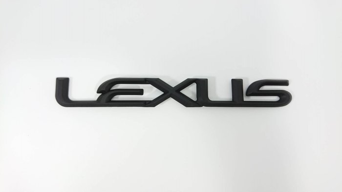 圓夢工廠 Lexus GS200t GS250 GS300h GS350 後車箱 改裝 字標字貼 消光黑 同原廠樣式