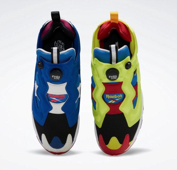 R'代購 Kicks Lab Reebok Instapump Pump Fury OG 鴛鴦 黃紅藍紫 FY3045