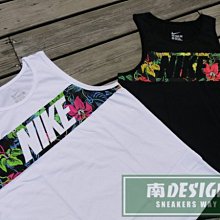 南◇現 NIKE AS TANK FLORAL 花 背心 718914-010/100 黑/白花 花朵