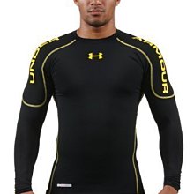 貳拾肆棒球-日本帶回 Under Armour heat gear軟銀式樣限定版長袖緊身衣