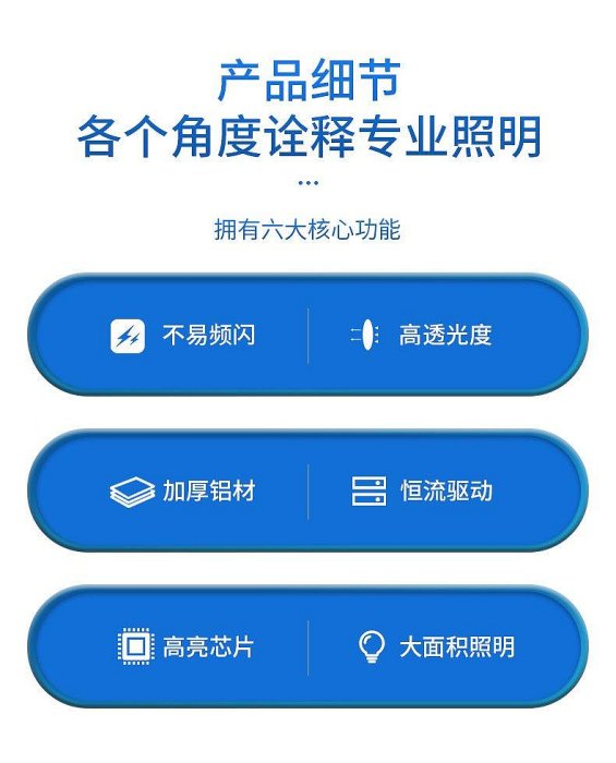 【現貨精選】燈具 吊燈 太陽能燈 批發護眼商超燈教室雙偏光高亮反光杯超市燈可調節角度led長條燈