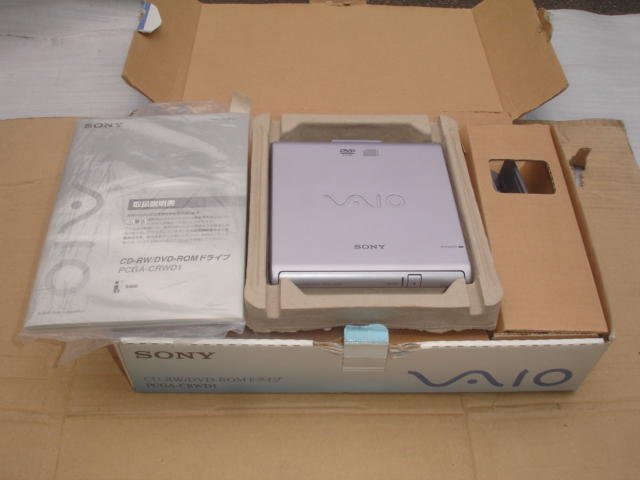 【電腦零件補給站】Sony PCGA-CRWD1 VAIO專用的DVD-ROM 外接光碟機