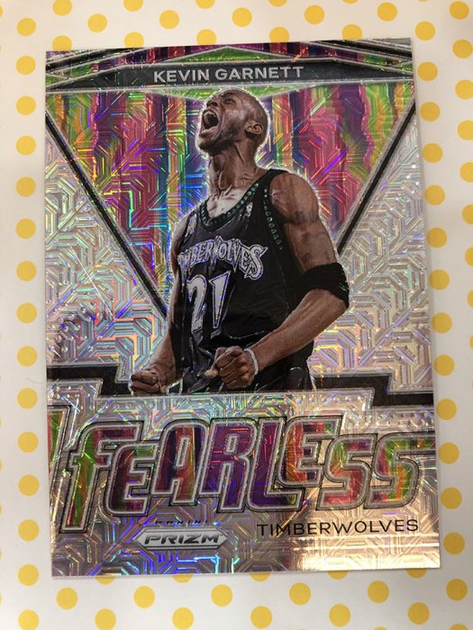 2020-21 Panini Prizm Kevin Garnett Fearless Mojo 無畏特卡魔幻亮 /25