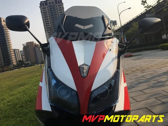 【MVP摩托精品】MVP TMAX 530 原廠型燻黑 短風鏡 MALOSSI PUIG POWERBRON 可參考