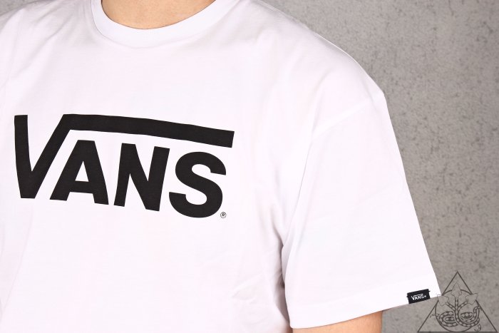 【HYDRA】Vans Classic Logo T-Shirt 滑板 素面 經典 文字 TEE 短T 【VNS07】