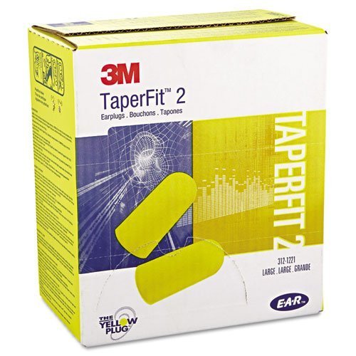 3M EAR TaperFit 2子彈型耳塞 降噪32分貝3M-312-1221 200副/盒《JUN EASY》