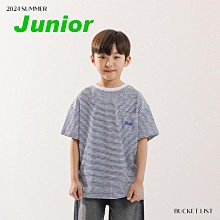 JS~JL ♥上衣(鈷藍色) BUCKETLIST-2 24夏季 BUC240417-098『韓爸有衣正韓國童裝』~預購