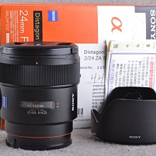 【品光攝影】SONY Carl Zeiss SAL 24mm F2 ZA SSM 定焦 廣角 公司貨 FF#55372