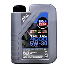 【易油網】【缺貨】LIQUI MOLY 5W30 TOP TEC 4600 5W-30全合成機油 #2315