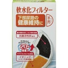 【阿肥寵物生活】日本GEX 貓用軟化水質濾棉-半圓形 3片入