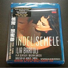 [藍光BD] - 韓德爾：瑟蜜蕾 Handel : Semele ( 台灣正版 ) - 芭托莉、克利斯帝、光彩古樂團