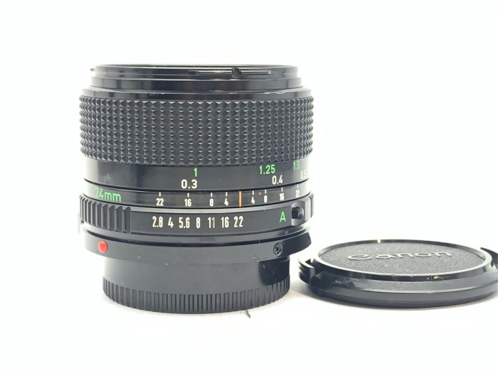 佳能 CANON NEW FD 24mm F2.8 定焦廣角鏡頭 FD 全幅 實用良品 (三個月保固期)