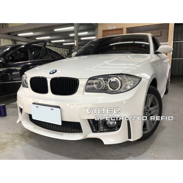 威德汽車精品 BMW E87 E88 E81 E82 1M M-POWER 前保桿 材質PP 空力套件