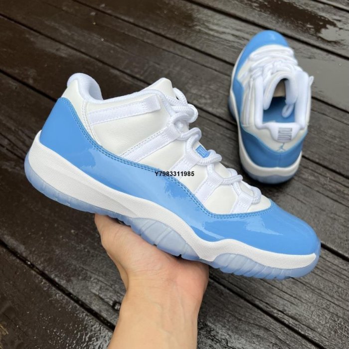 Air Jordan 11 Low UNC AJ11 528895-106 喬丹北卡藍低幫休閑籃球鞋男鞋