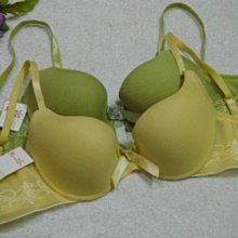 《瑪登瑪朵》素色繡花內衣【RA0111】~70C~綠色