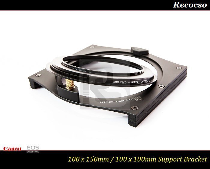【限量促銷】Recocso 100*150mm 專用金屬方型濾鏡支架-GND 0.9/ND64/ND1000