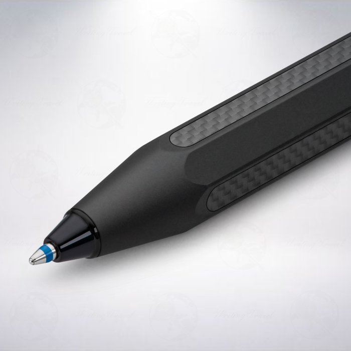 德國 Kaweco AC Sport 碳纖維原子筆: 黑色/Black