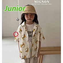 JS~JM ♥襯衫(CREAM) MIGNON-2 24夏季 MGO240419-071『韓爸有衣正韓國童裝』~預購