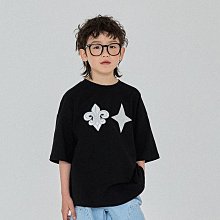 M~XL ♥上衣(BLACK) FORK CHIPS-2 24夏季 FOR240404-043『韓爸有衣正韓國童裝』~預購