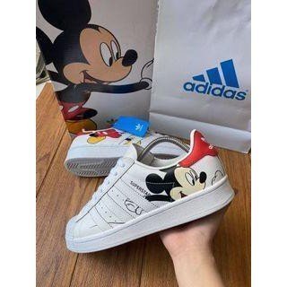 Adidas Originals x Disney Mickey Mouse 板 迪士尼米奇男女情侶現貨潮鞋