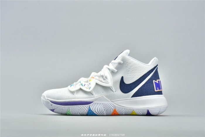 老夫子 Nike Kyrie 5 休閒運動 籃球鞋 笑臉 Ao2919-101 男女鞋