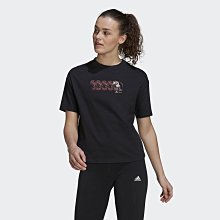 限時特價 2021 7月 ADIDAS DISNEY 聯名 短袖 GS0248 黑 米妮漸層粉 休閒短TEE 女款