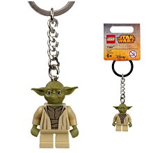 ☆【樂高公仔館】☆【LEGO鑰匙圈STAR WARS星際大戰系列Yoda】☆【LEGO853449】☆(尤達大師)
