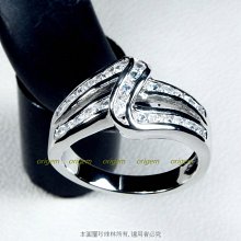 珍珠林~滿天星銀戒~高純度925純銀(內徑16.5mm.國際戒圍11號)#198