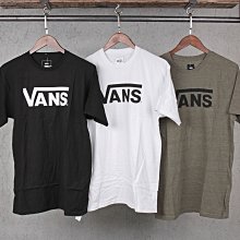 【HYDRA】Vans Classic Logo T-Shirt 滑板 素面 經典 文字 TEE 短T 【VNS07】