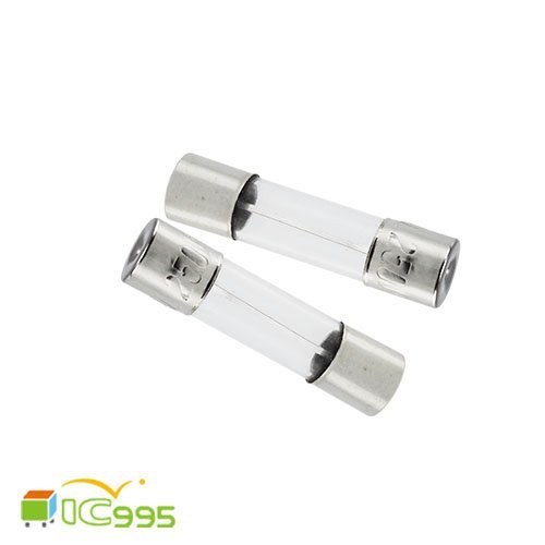 (ic995) 玻璃 保險管 250V 15A 5x20mm FUSE 保險絲 壹包10入 #0909