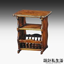 【設計私生活】馬丁尼松木方型雜誌桌、置物架(部份地區免運費)256W