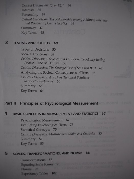 【月界二手書店】Psychological Testing（絕版）_Kevin R. Murphy　〖心理〗AJA