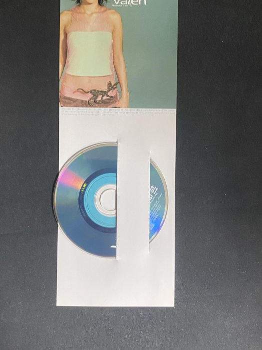2001 EMI版 許茹芸 只說給你聽 單曲 CD 限量版 預購禮 新品 已拆未撥放過 絕版 非黑膠卡帶 絕版