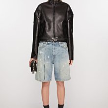 【代購】優惠價 Acne studios 潑墨 牛仔 短褲