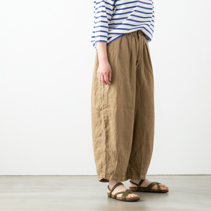 日本製Harvesty 19春夏限定亞麻circus褲 / Ichi ordinary fits veritecoeur