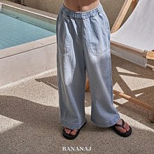 XS~XL ♥褲子(淺藍) BANANA J-2 24夏季 BAJ240426-044『韓爸有衣正韓國童裝』~預購