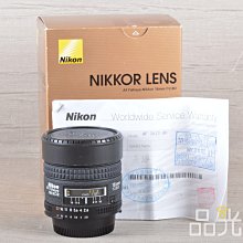 【品光數位】Nikon AF 16mm F2.8 D 公司貨 廣角 #124685