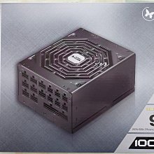 庫存全新 振華 LEADEX PLATINUM 白金牌認証 1000W SF-1000F14MP (BK) 公司保固 含模組化線材