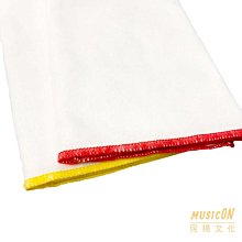 【民揚樂器】擦琴布 白底紅邊 白底黃邊 棉質保養清潔布 擦拭布 吸水力佳 台製