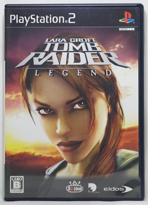 PS2 古墓奇兵 不死傳奇 Tomb Raider Legend