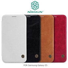 ＊PHONE寶＊NILLKIN Samsung Galaxy E5 秦系列側翻皮套 可插卡 保護套