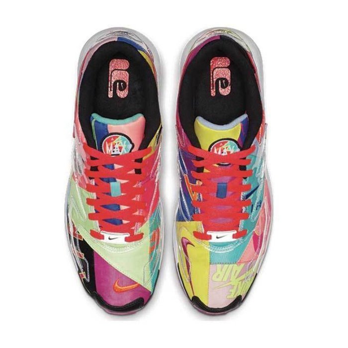 現貨 - Atmos x Nike Air Max 2 Light 拼接 聯名 彩虹 BV7406-001