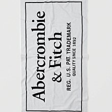 Maple麋鹿小舖 Abercrombie&Fitch＊ AF 字母款海灘大浴巾 ＊ ( 現貨one size )