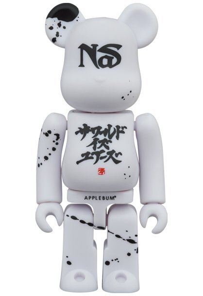 BEETLE BE@RBRICK NAS APPLEBUM WHITE 日本潮牌NS 100% 400% | Yahoo