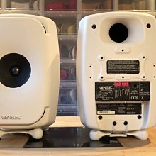 禾豐音響 白色 GENELEC 8341A 監聽喇叭 一對 公司貨保固5年＋含發票 芬蘭製