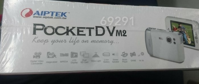 AITPEK多功能數位相機～1200萬像素全新未拆封，AIPTEK POCKETDV M2，數位相機，相機，攝影機~AITPEK數位相機